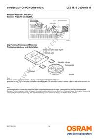 LCB T67S-P2R2-2J8L-1-10-R18-Z Datasheet Page 19