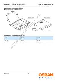 LCB T67S-P2R2-2J8L-1-10-R18-Z Datasheet Page 20