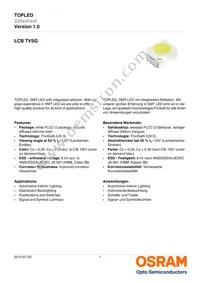 LCB TVSG-AXBX-3J4L-1-20-R18-Z-VL Datasheet Cover