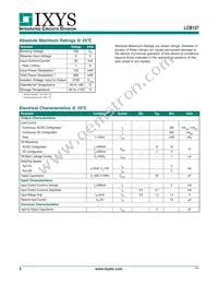 LCB127S Datasheet Page 2