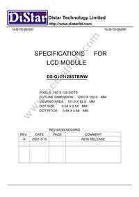 LCD-08884 Datasheet Cover