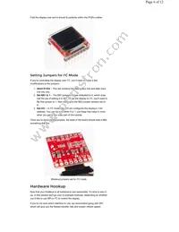LCD-13003 Datasheet Page 6