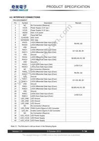 LCD-OLINUXINO-15.6FHD Datasheet Page 7