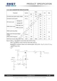 LCD-OLINUXINO-15.6FHD Datasheet Page 11