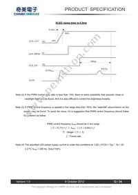 LCD-OLINUXINO-15.6FHD Datasheet Page 12