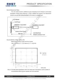 LCD-OLINUXINO-15.6FHD Datasheet Page 21