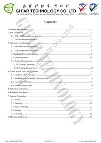 LCD-OLINUXINO-4.3TS Datasheet Page 3