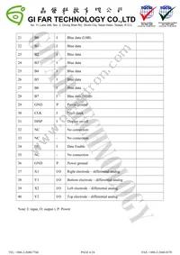 LCD-OLINUXINO-4.3TS Datasheet Page 6