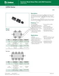 LCFEA201204A101TG Datasheet Cover