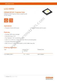 LCG H9RM-LXLZ-1-0-350-R18-Z Datasheet Cover