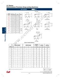 LCGGX1T25EC Datasheet Page 3