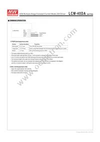 LCM-40DA Datasheet Page 4