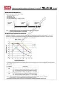 LCM-40UDA Datasheet Page 5