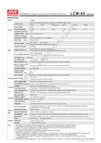 LCM-60 Datasheet Page 2