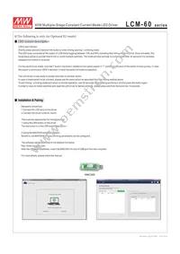 LCM-60 Datasheet Page 9