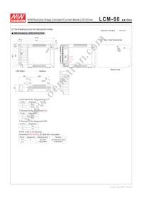 LCM-60 Datasheet Page 10