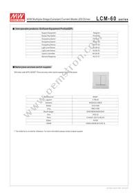 LCM-60 Datasheet Page 11