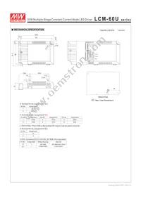 LCM-60U Datasheet Page 7