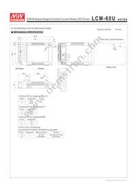 LCM-60U Datasheet Page 9