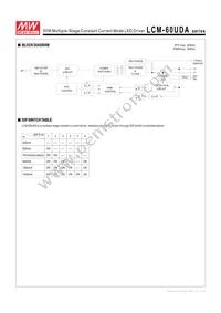 LCM-60UDA Datasheet Page 3