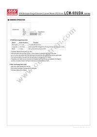 LCM-60UDA Datasheet Page 4