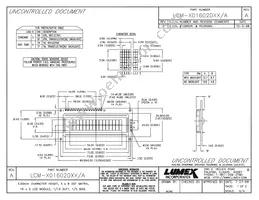 LCM-S01602DTF/A Datasheet Cover