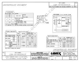 LCM-S01602DTR/E Datasheet Page 2