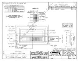 LCM-S02002DTF Datasheet Cover