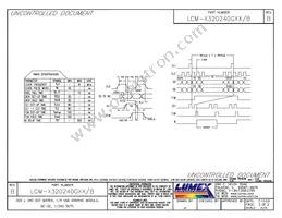 LCM-S320240GWF/B-C Datasheet Page 3