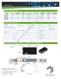 LCM1000W-T Datasheet Page 4