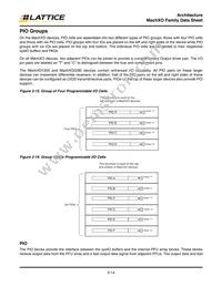 LCMXO640E-5F256C Datasheet Page 17