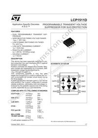 LCP1511DRL Datasheet Cover