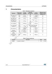 LCP1521S Datasheet Page 2