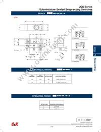 LCS052P00PDW Datasheet Page 2