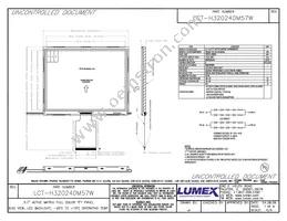 LCT-H320240M57W Datasheet Cover