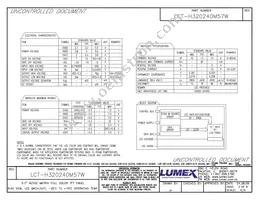 LCT-H320240M57W Datasheet Page 3