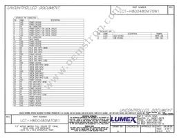 LCT-H800480M70W1 Datasheet Page 3