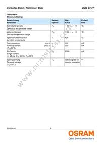 LCW CP7P-KQKS-5R8T-35-Z Datasheet Page 3