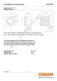 LCW CP7P-KQKS-5R8T-35-Z Datasheet Page 14