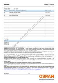 LCW CQ7P.CC-KQKS-5R8T-1 Datasheet Page 21