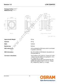 LCW CQAR.EC-MRMT-6R7S-L1L2-700-R18-PA Datasheet Page 15