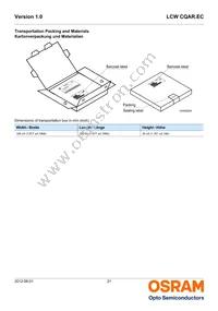 LCW CQAR.EC-MRMT-6R7S-L1L2-700-R18-PA Datasheet Page 21