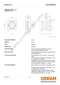 LCW CQAR.PC-MTNP-6H6I-1-700-R18-Z Datasheet Page 15