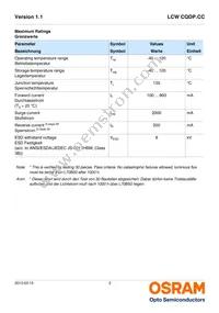 LCW CQDP.CC-KPKR-5U8X-1-K Datasheet Page 3