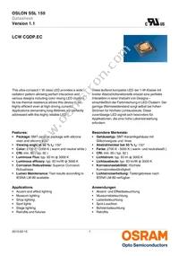 LCW CQDP.EC-KSKU-5R8T-1 Datasheet Cover