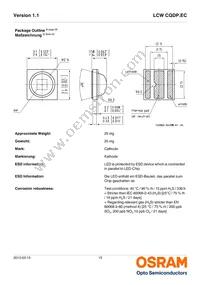 LCW CQDP.EC-KSKU-5R8T-1 Datasheet Page 15