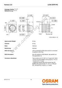 LCW CR7P.PC-LRLT-5C7E-1-350-R18 Datasheet Page 16