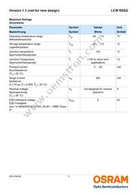 LCW E6SG-V2BA-4L8N-Z Datasheet Page 3