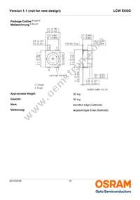 LCW E6SG-V2BA-4L8N-Z Datasheet Page 16