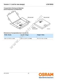 LCW E6SG-V2BA-4L8N-Z Datasheet Page 22